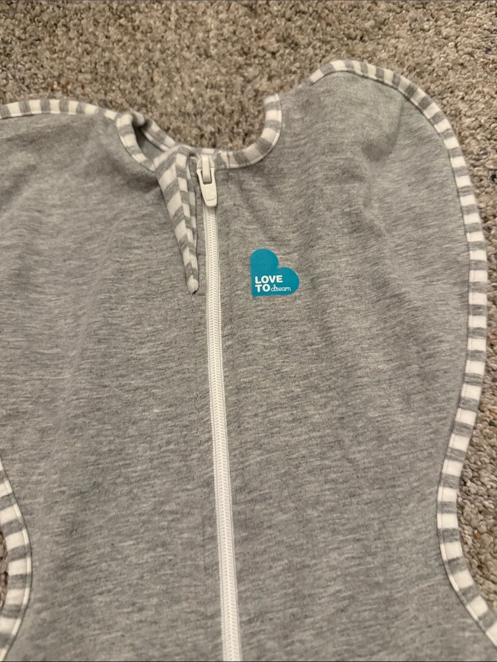 Love To Dream Swaddle UP Adaptive Original Swaddle Gray Small